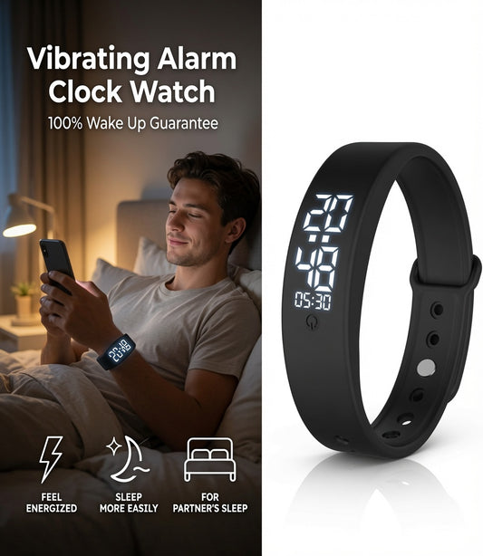 VibraWake Wrist Watch